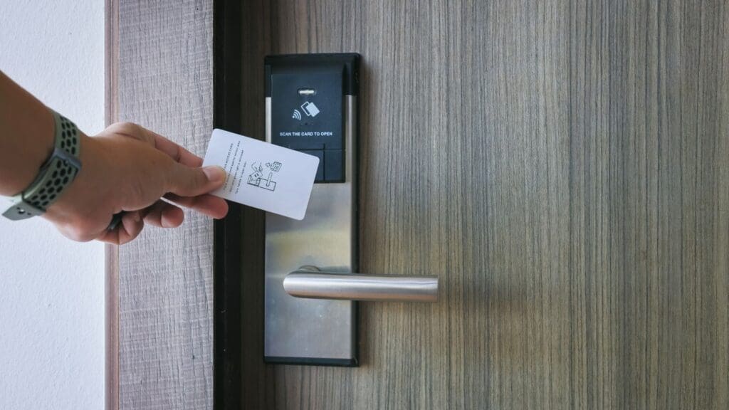 hotel access control rfid keycard