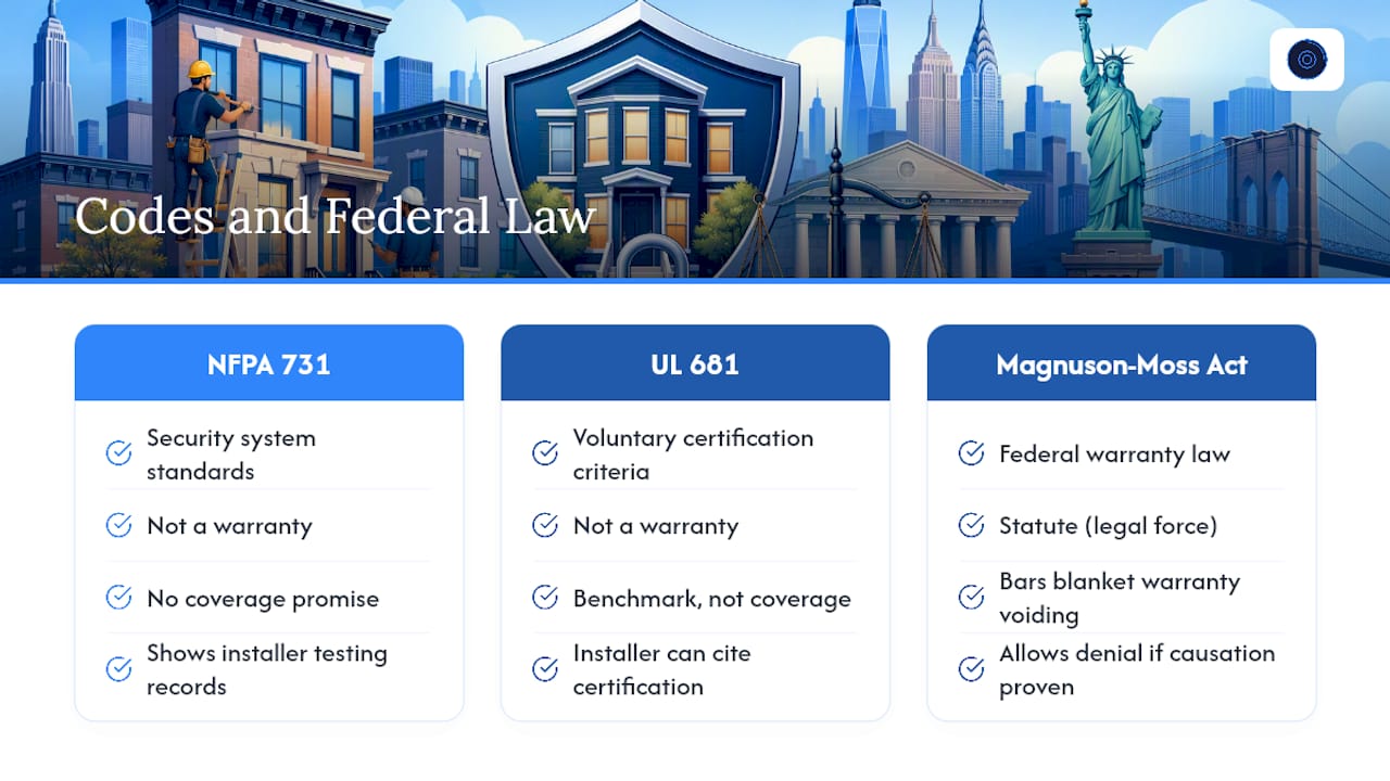 Do Codes and Federal Law Affect Your Warranty Rights? — overview diagram